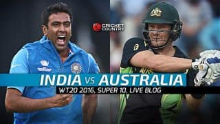 Live Cricket Score India vs Australia, ICC T20 World Cup 2016 IND vs AUS, 31st T20 Match at Mohali | India win by 6 wickets | Reach semi-final